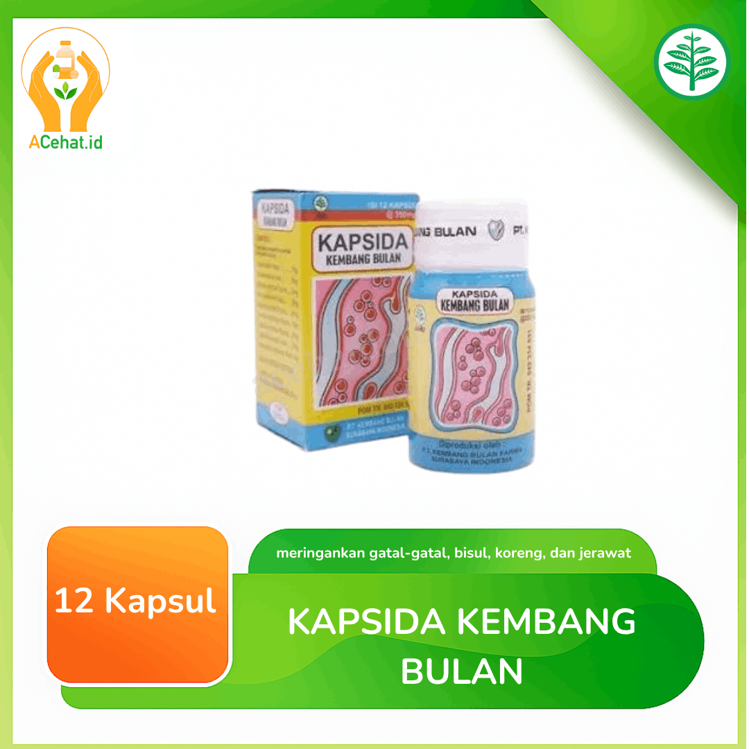 Kapsida Kembang Bulan 12 Kapsul