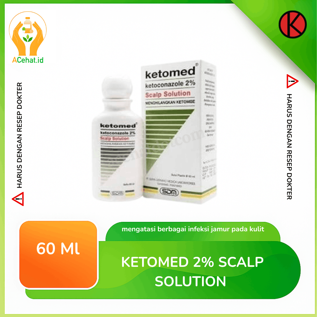 Ketomed 2% Scalp Solution 60 ml