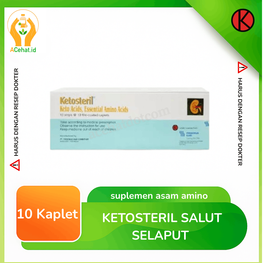 Ketosteril 10 Kaplet Salut Selaput