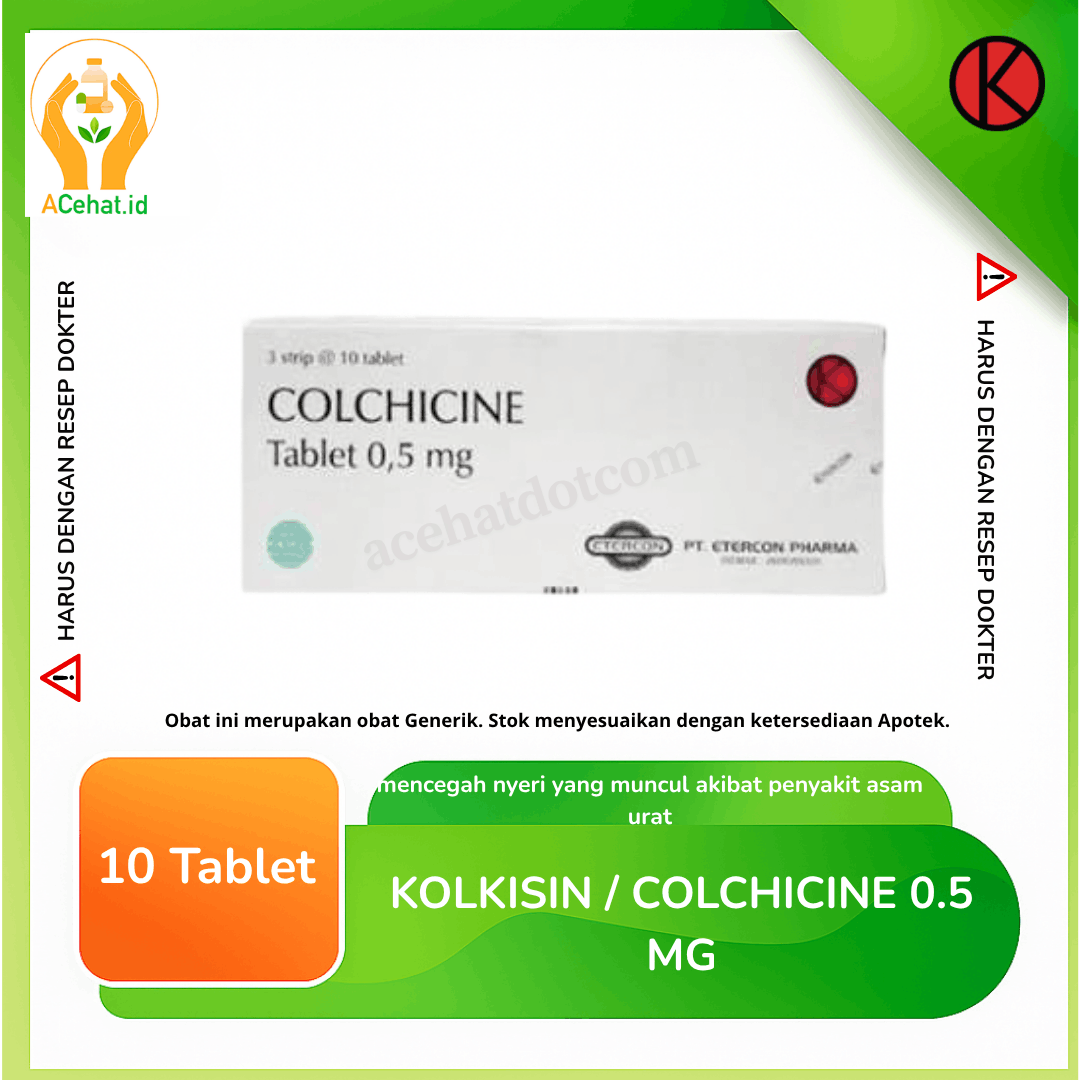 Kolkisin / Colchicine 0.5 mg 10 Tablet