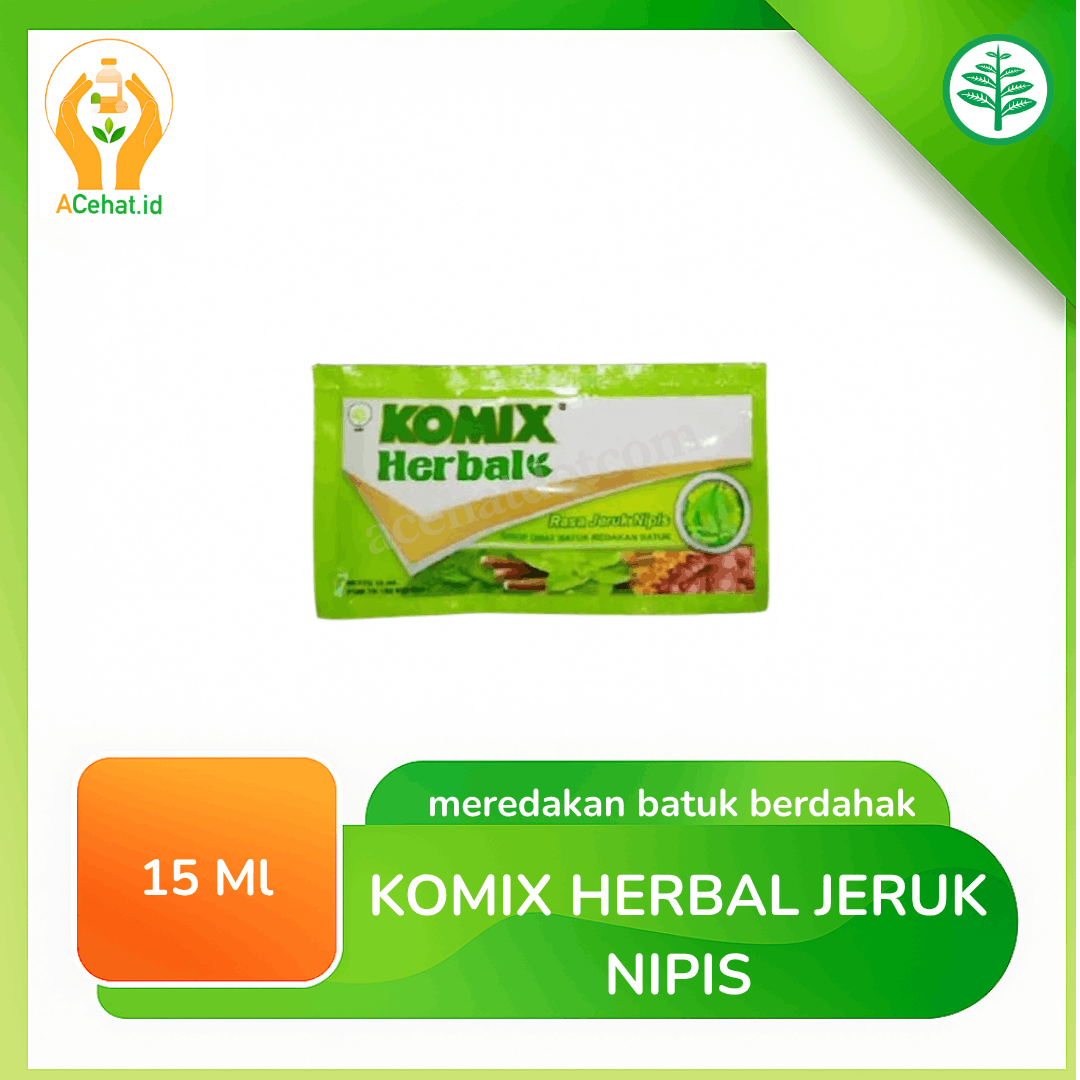 Komix Herbal Rasa Jeruk Nipis 15 ml