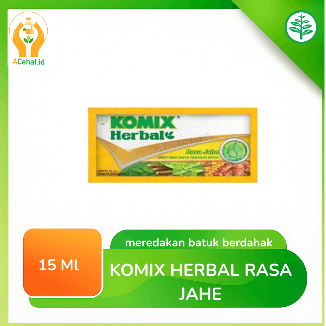 Komix Herbal Rasa Jahe 15 ml