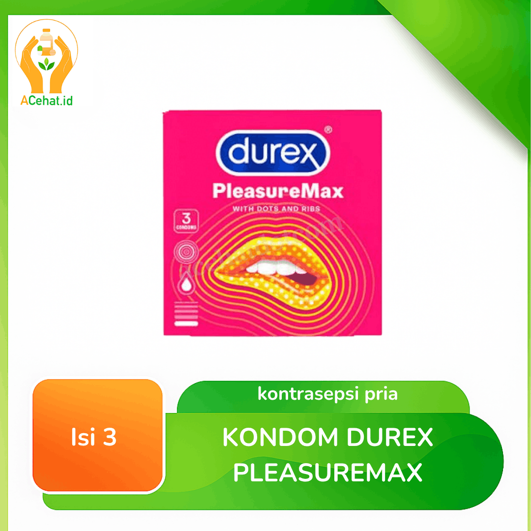 Kondom Durex Pleasuremax Isi 3