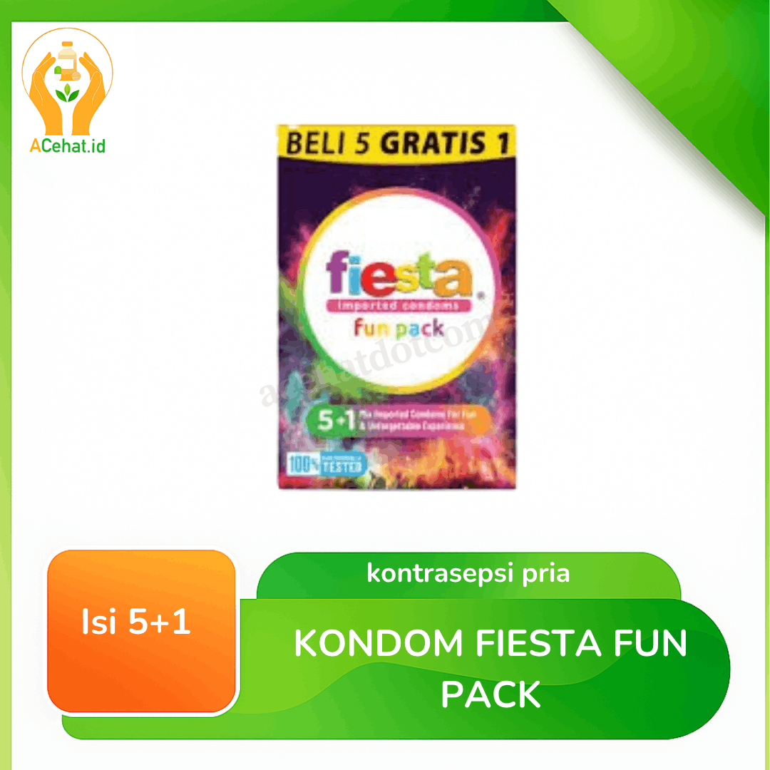 Kondom Fiesta Fun Pack 5+1