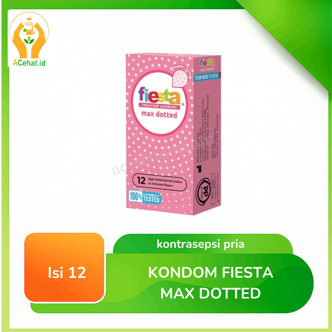 Kondom Fiesta Max Dotted Isi 12