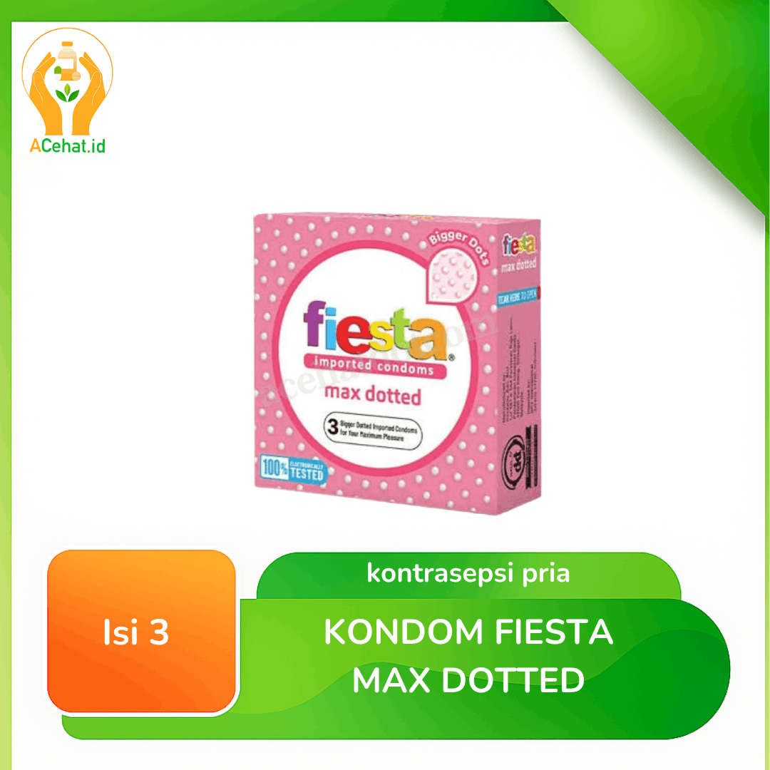 Kondom Fiesta Max Dotted Isi 3