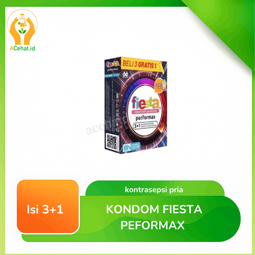 Kondom Fiesta Performax Isi 3 + 1