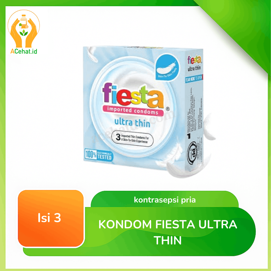 Kondom Fiesta Ultra Thin Isi 3