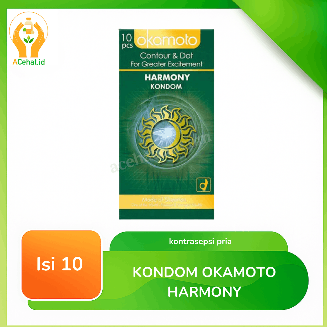 Kondom Okamoto Harmony Isi 10