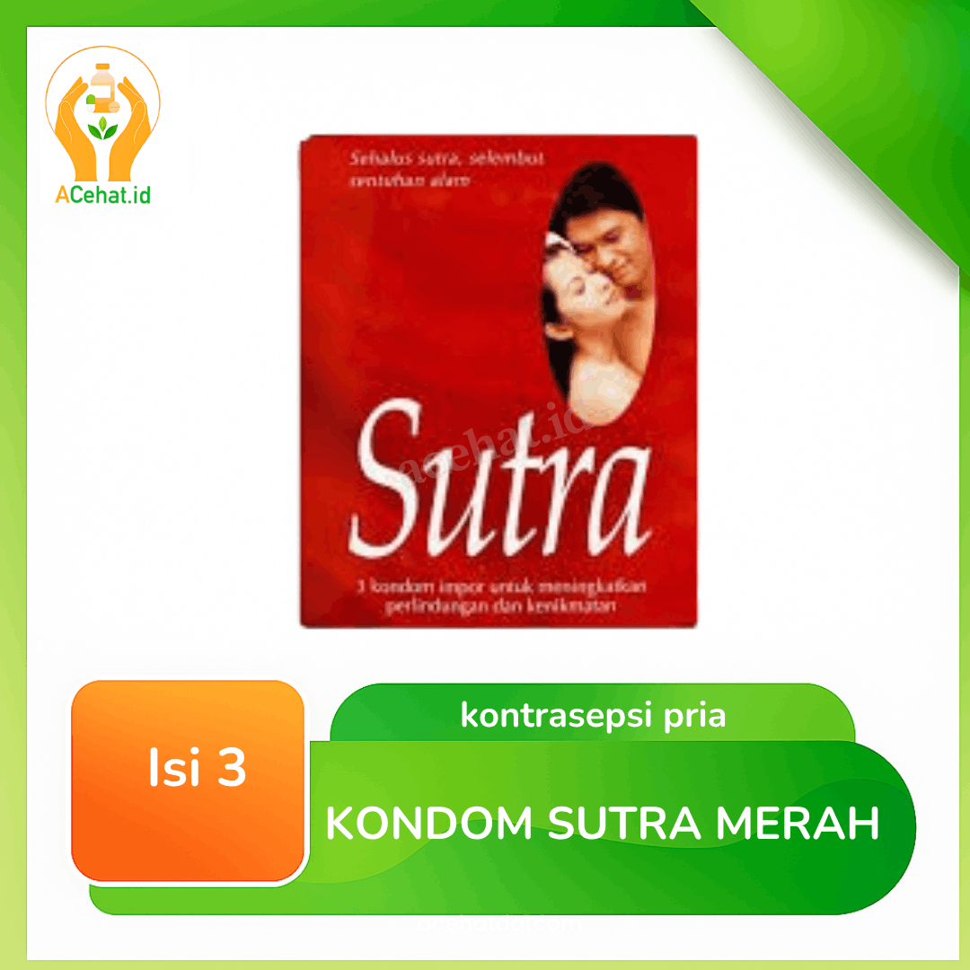 Kondom Sutra Merah Isi 3
