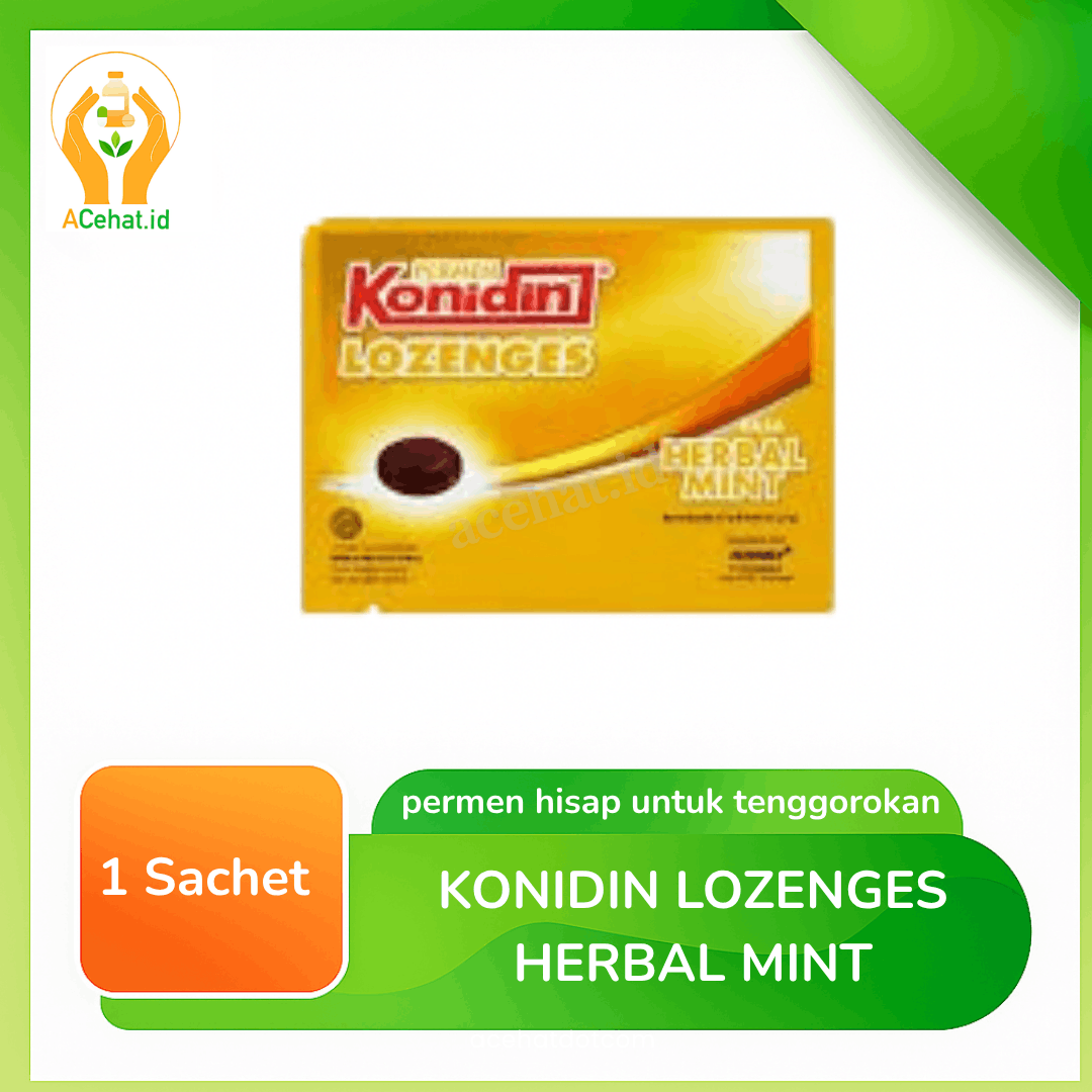 Konidin Lozenges Herbal Mint