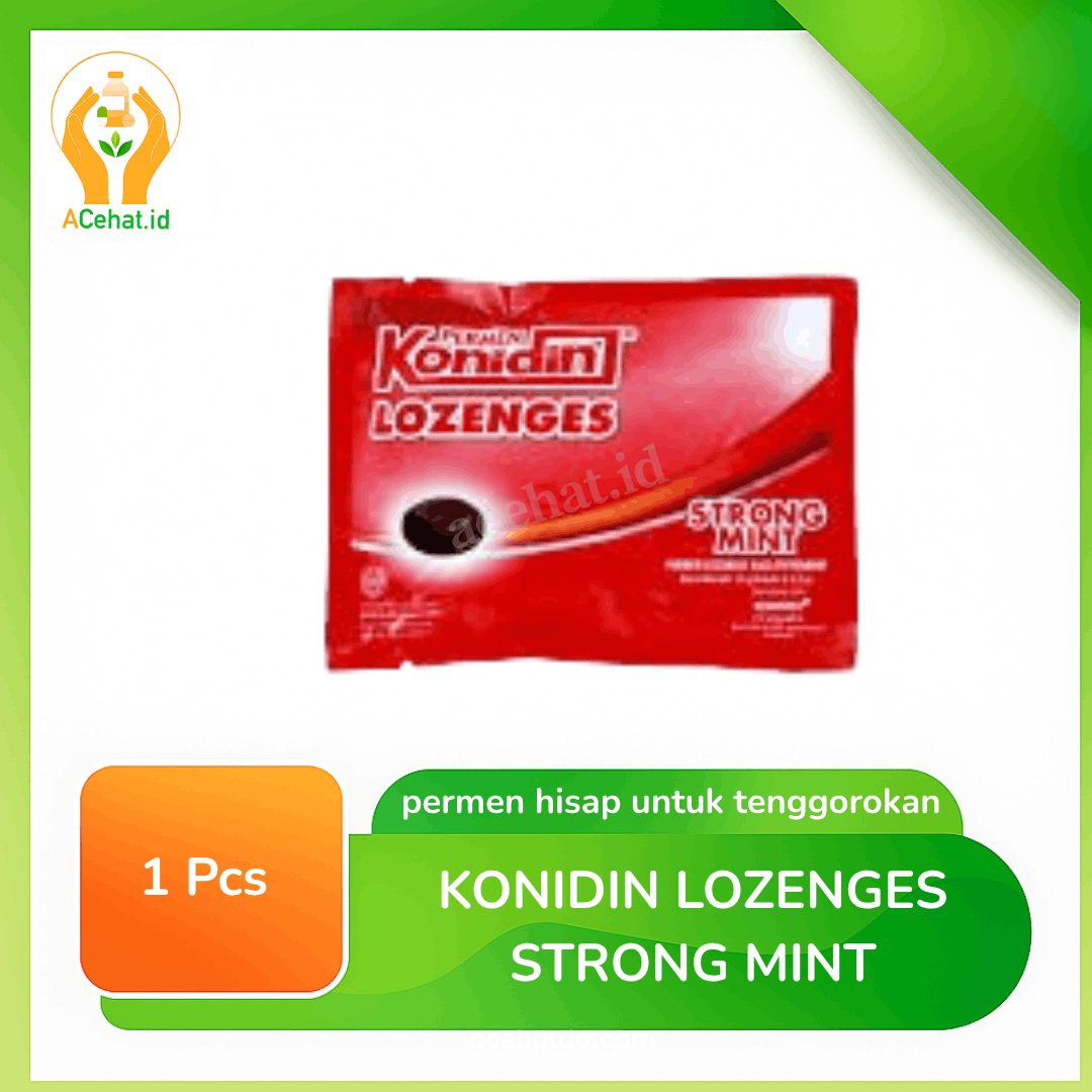 Konidin Lozenges Strong Mint