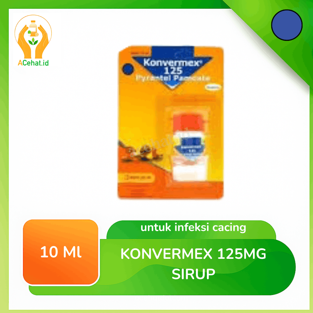 Konvermex 125mg Sirup 10ml