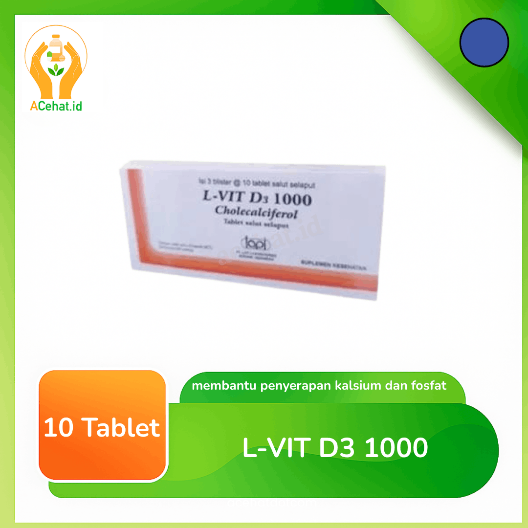 L-Vit D3 1000 10 Tablet