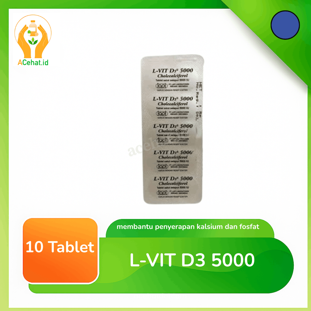 L-Vit D3 5000 10 Tablet