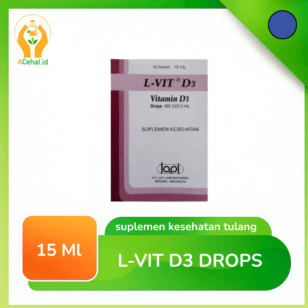 L-Vit D3 Drops 15ml