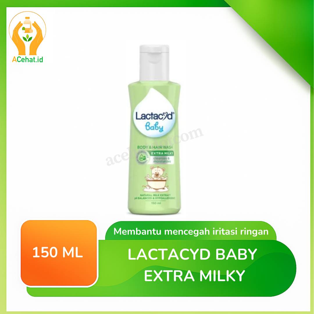 LACTACYD BABY EXTRA MILKY 150 ML