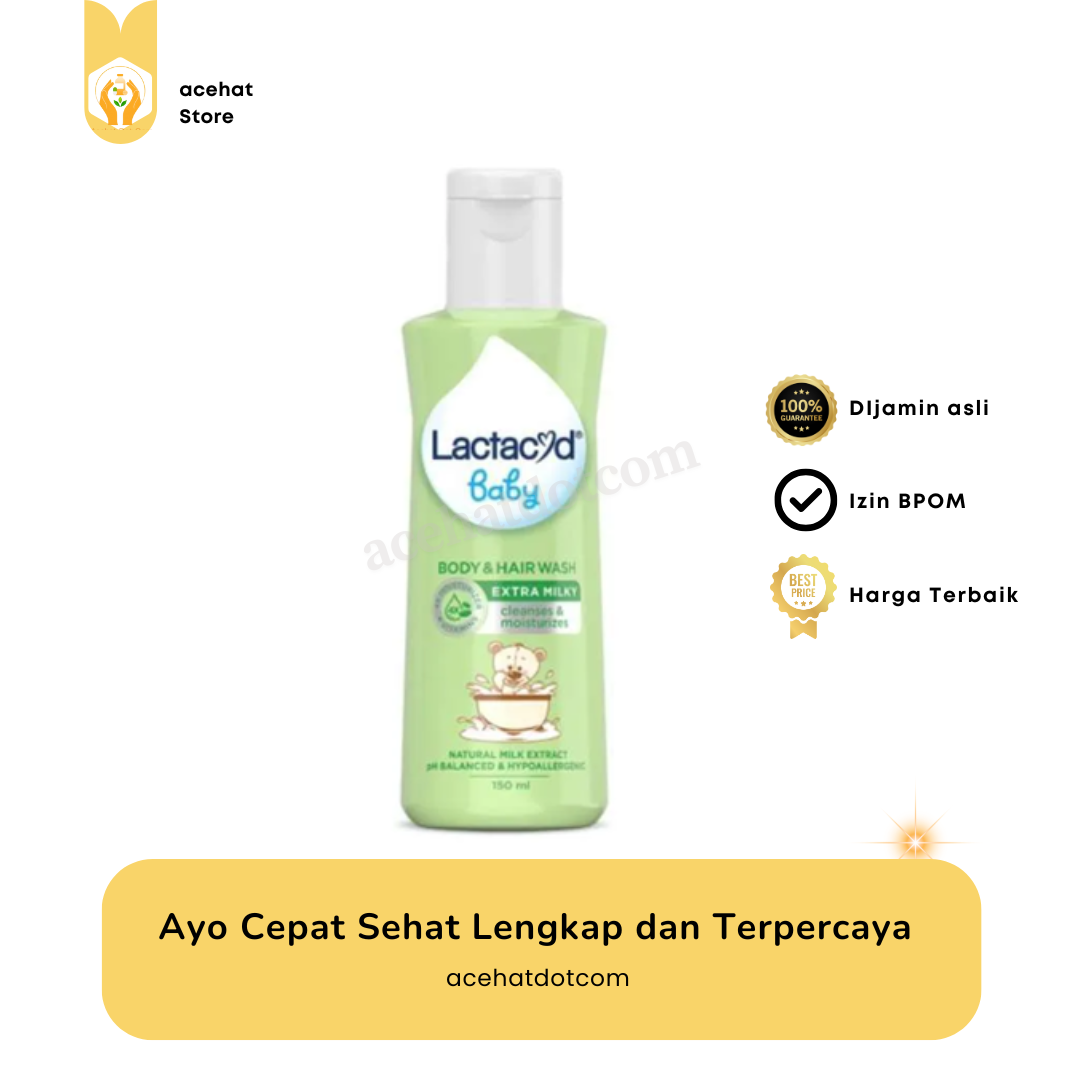 LACTACYD BABY EXTRA MILKY 150 ML