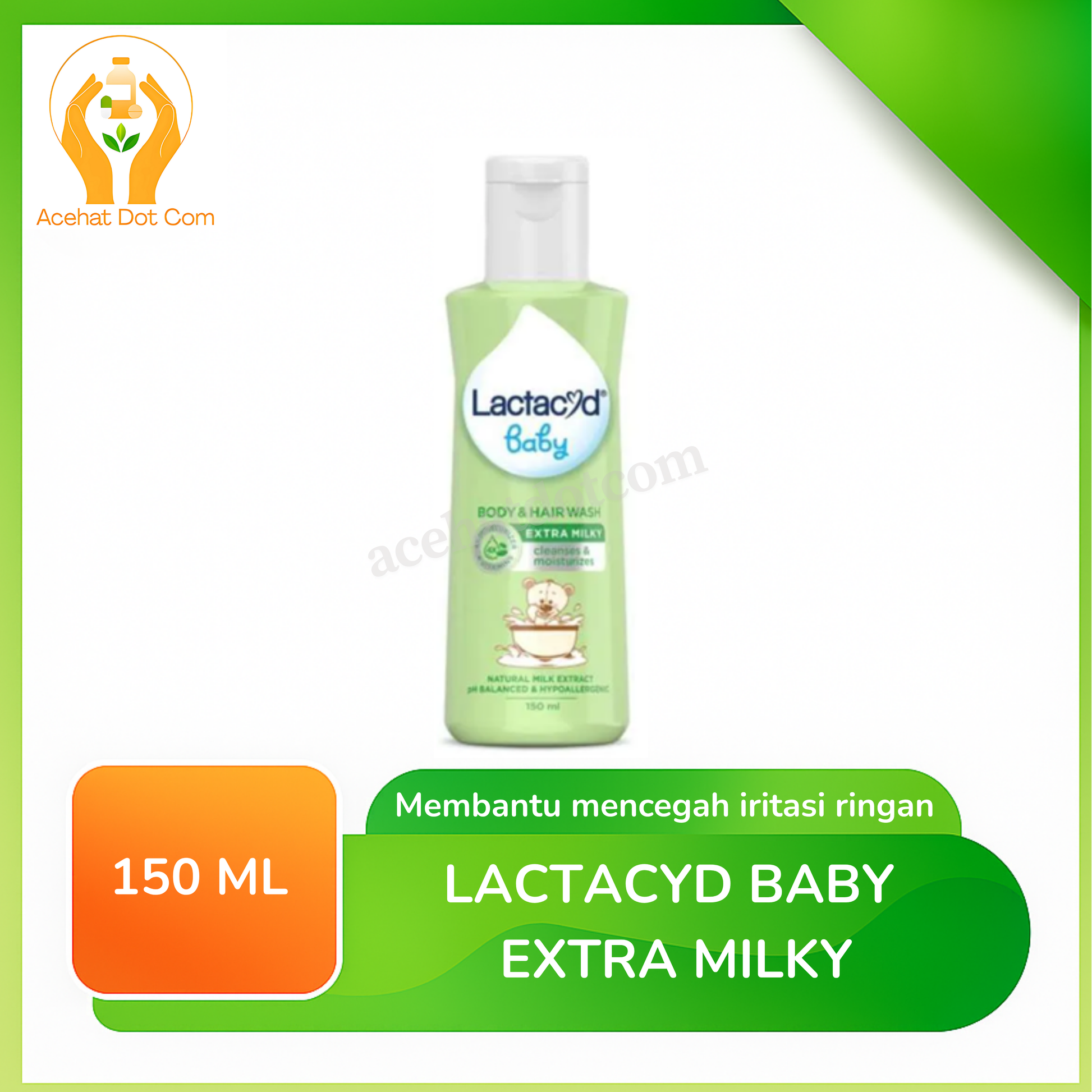 LACTACYD BABY EXTRA MILKY 150 ML