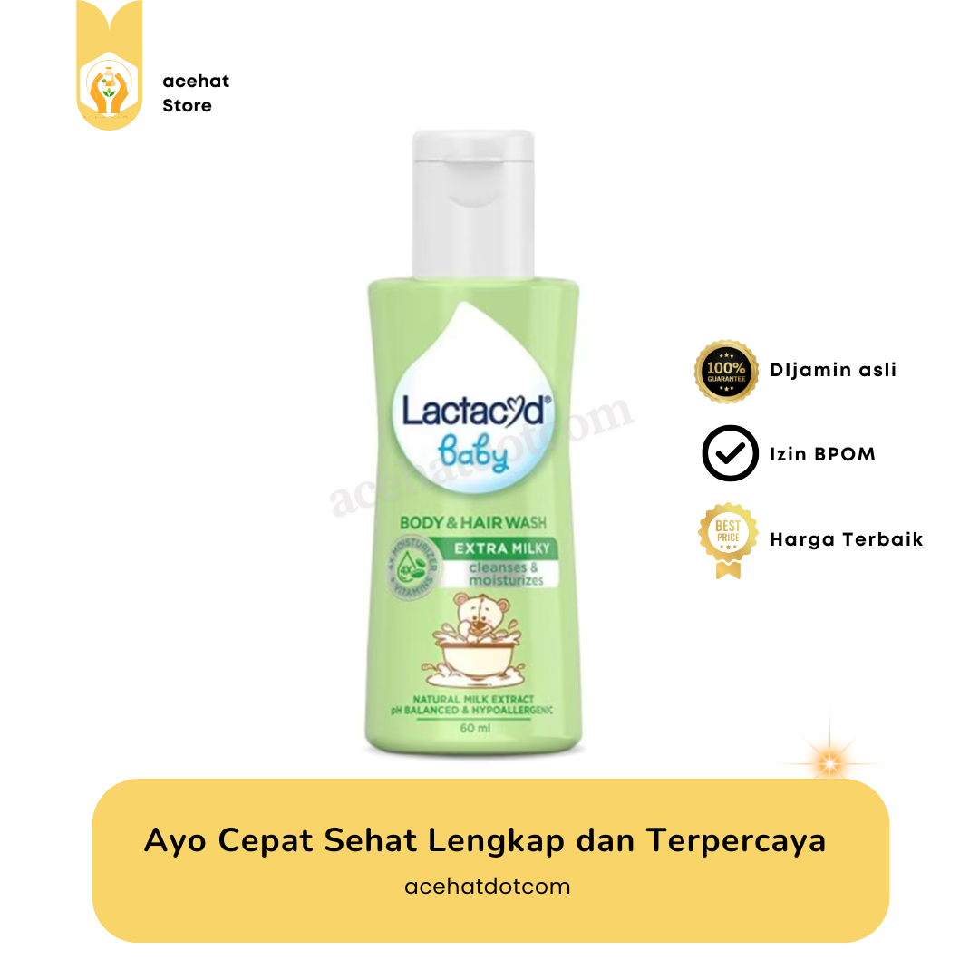 LACTACYD BABY EXTRA MILKY 60 ML