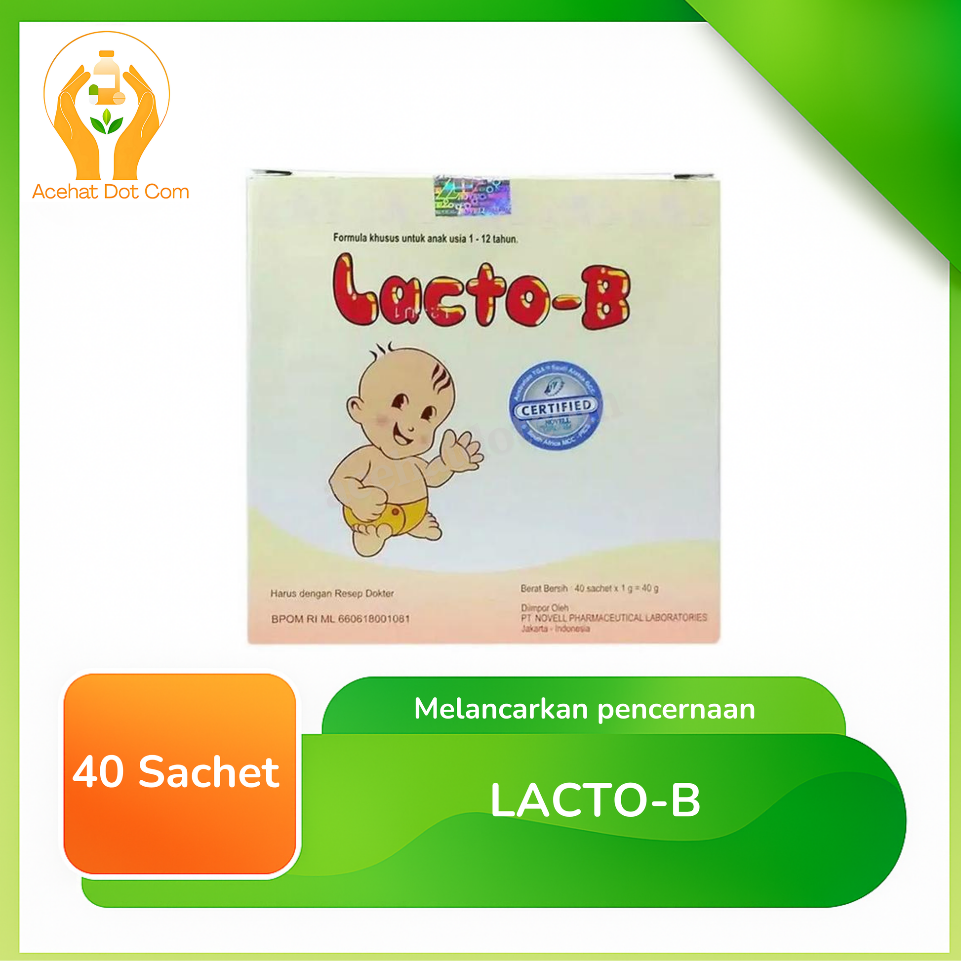LACTO-B 40 sachet 