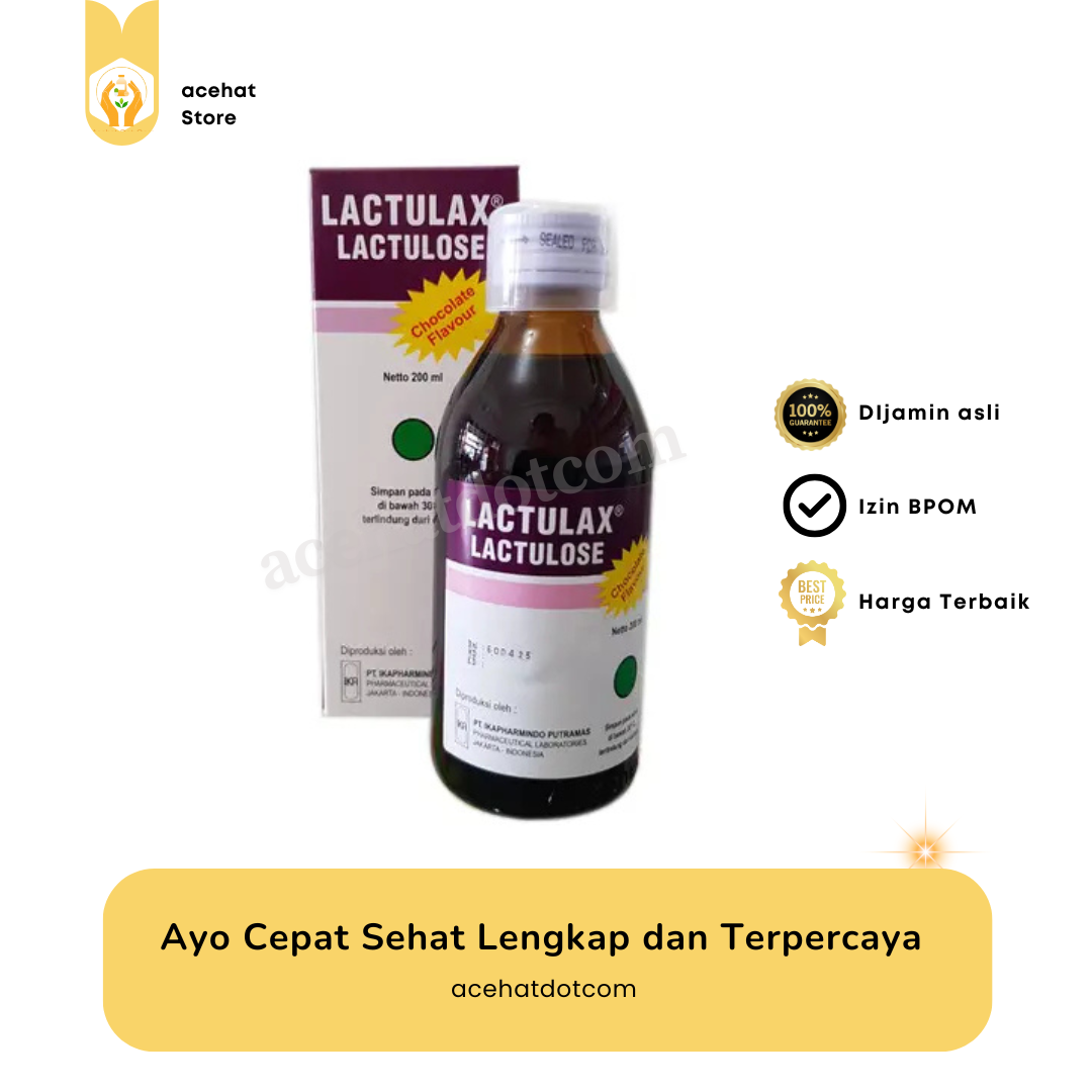 LACTULAX SIRUP 200 ML (COKLAT)