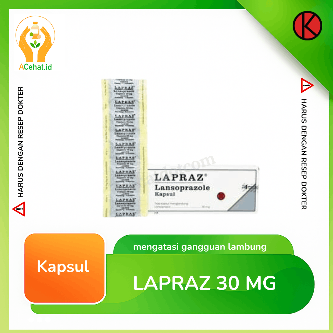 Lapraz 30 mg Kapsul