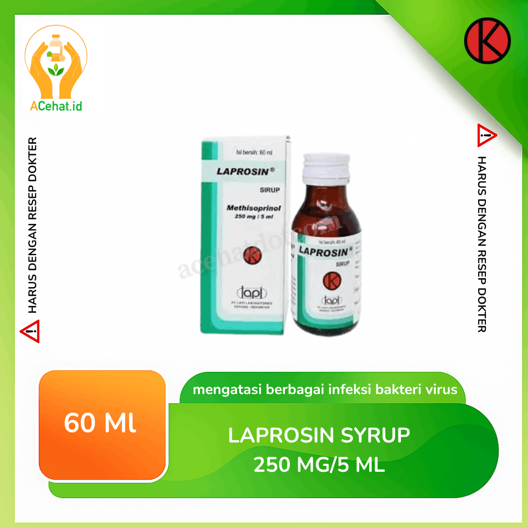 Laprosin Sirup 250 mg/5 ml 60 ml