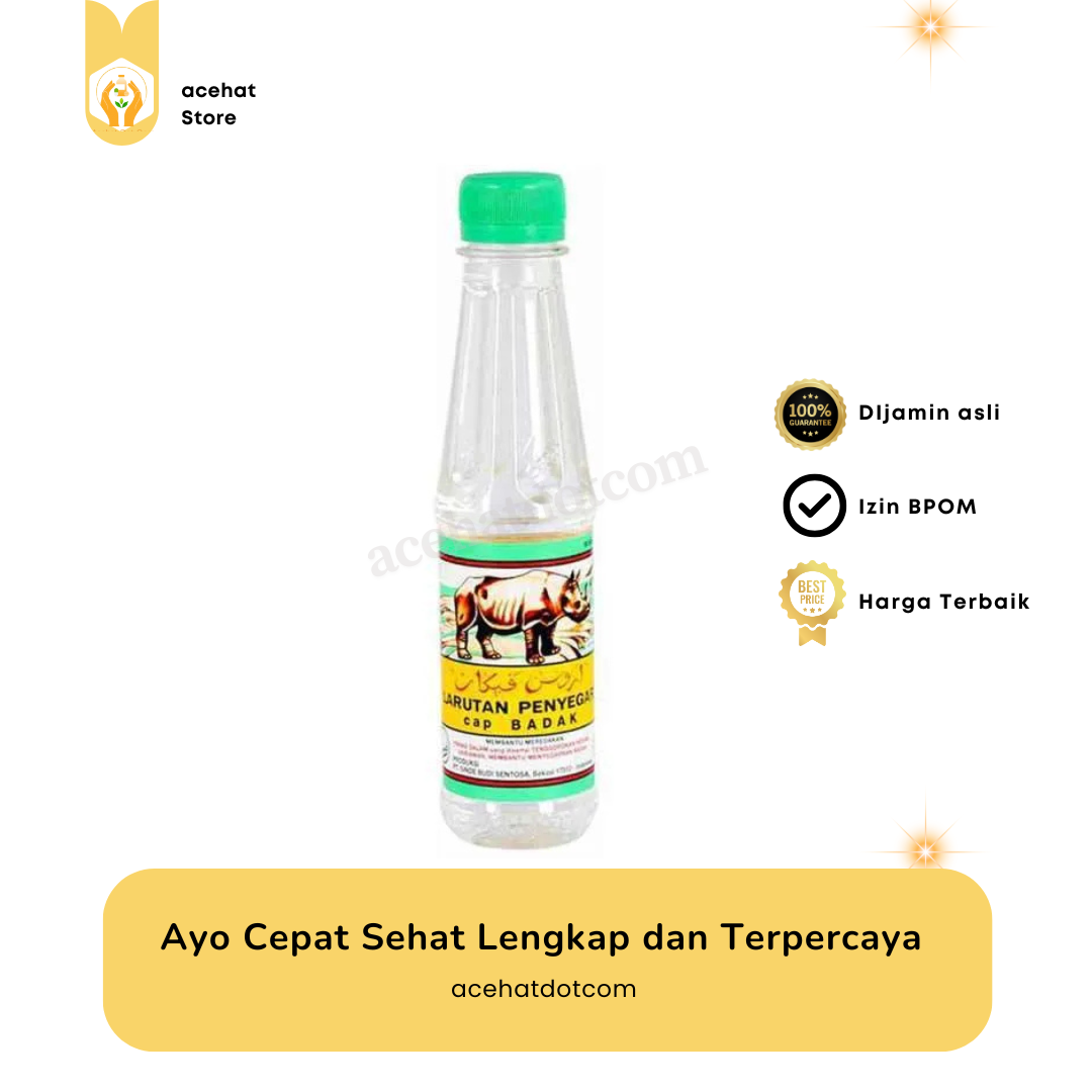 LARUTAN BOTOL CAP BADAK 200 ML