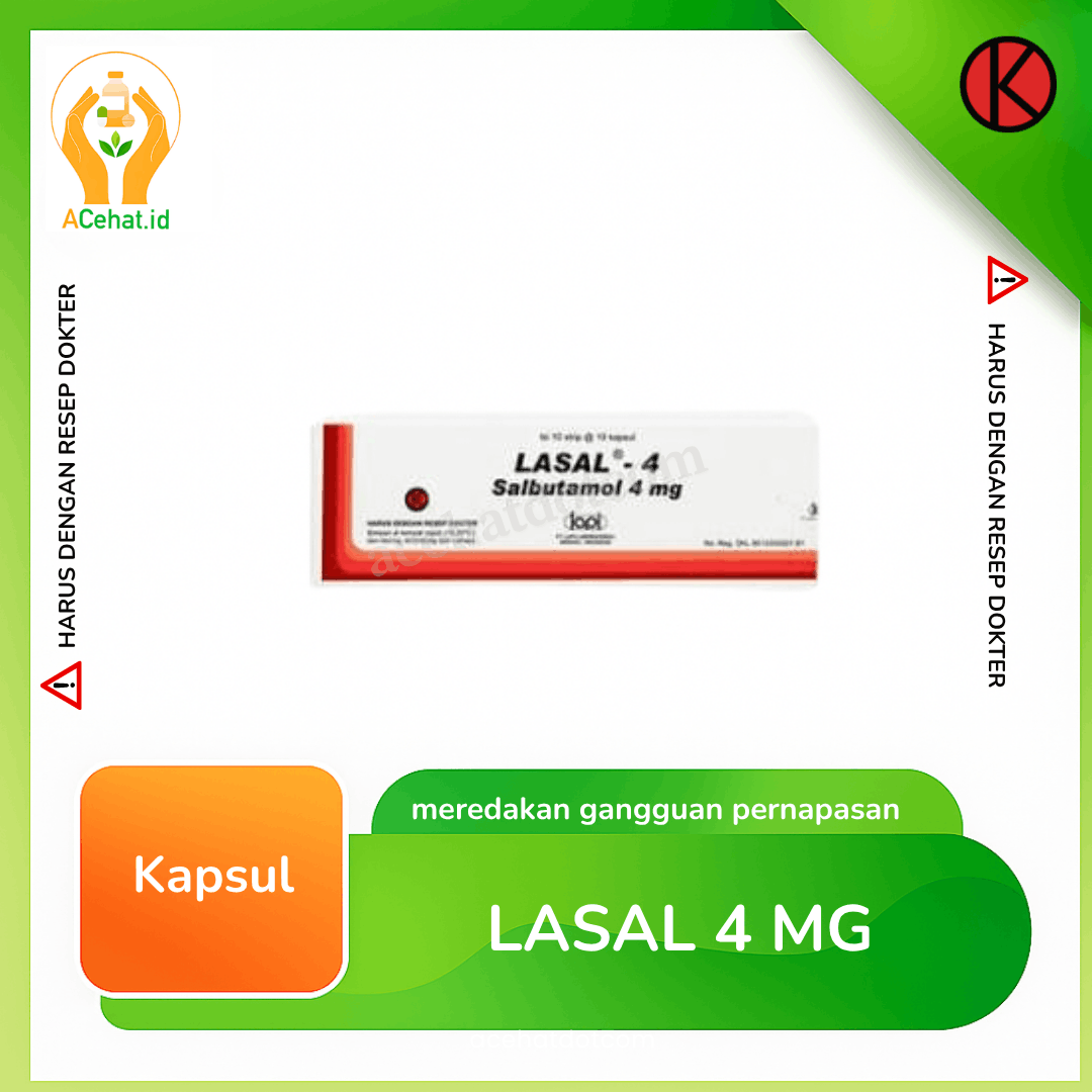 Lasal 4 mg Kapsul