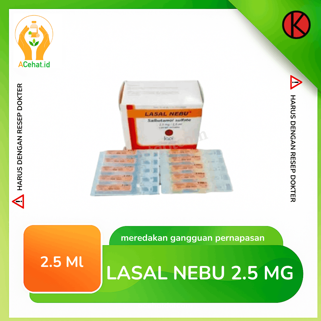 Lasal Nebu 2,5mg/2,5ml