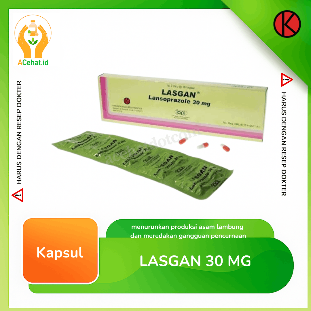Lasgan 30 mg Kapsul