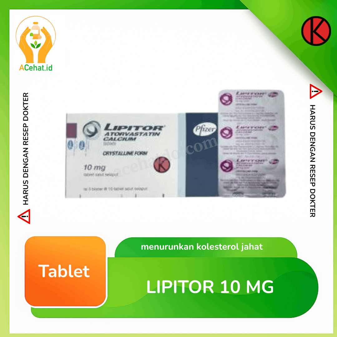 Lipitor 10 mg Tablet