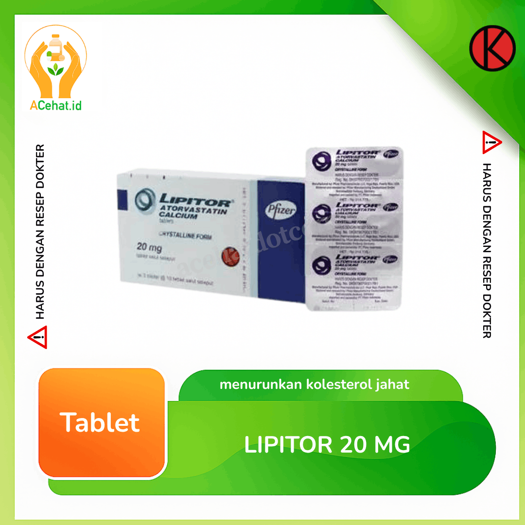 Lipitor 20 mg Tablet