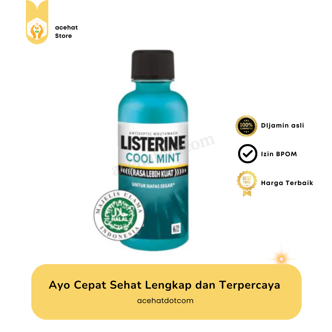 LISTERINE COOL MINT 100 ML