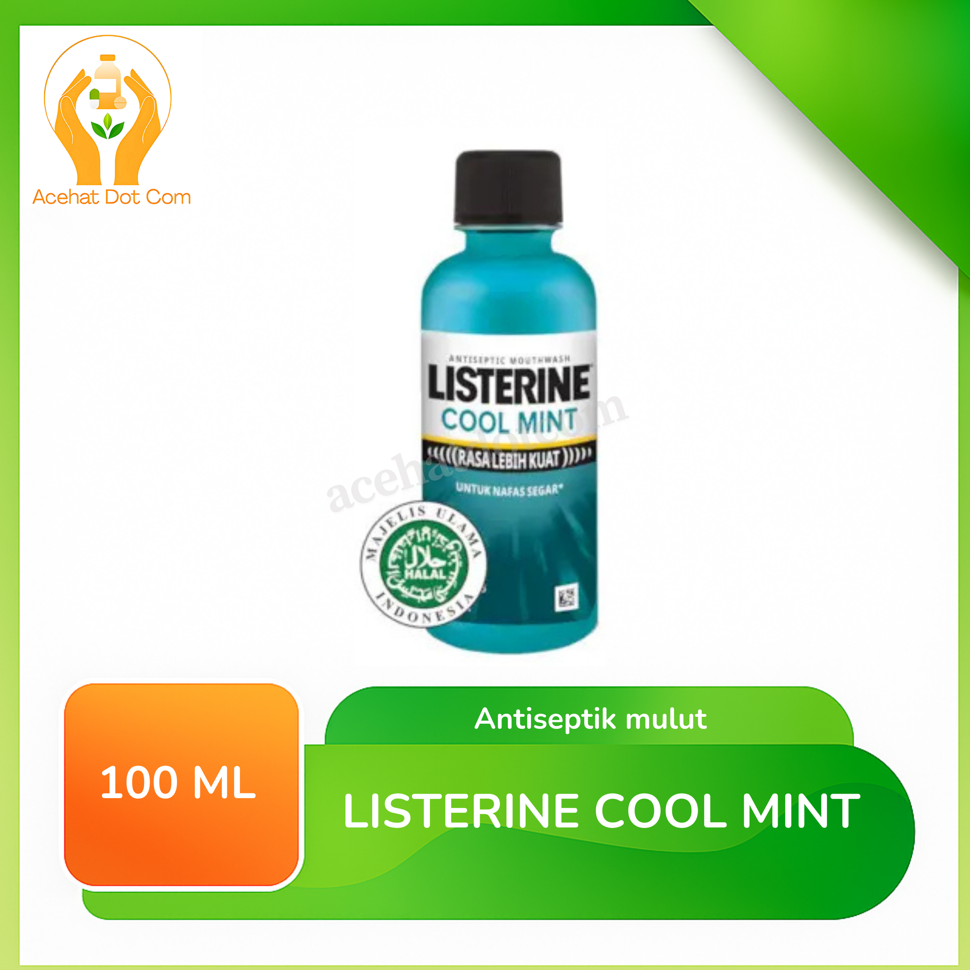 LISTERINE COOL MINT 100 ML