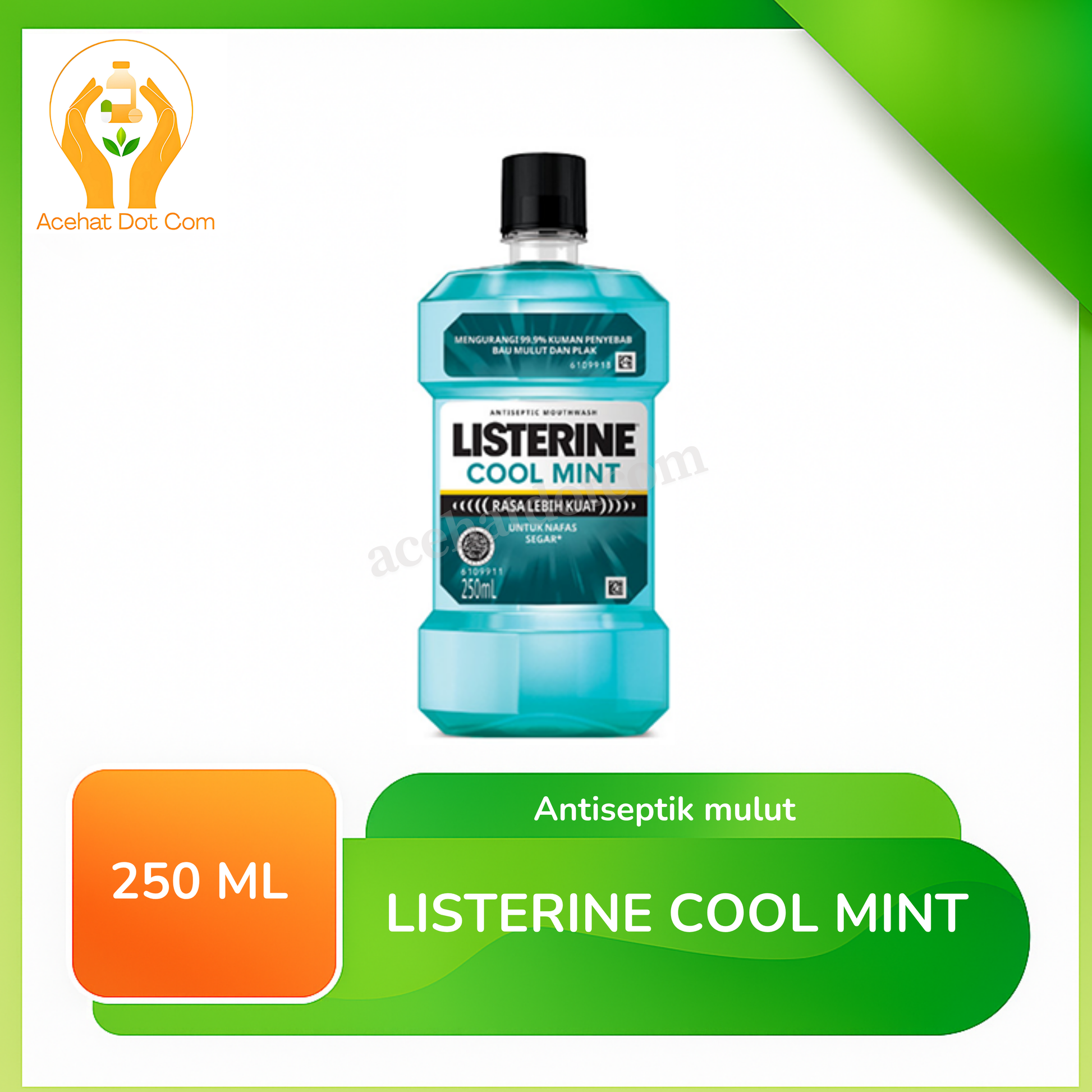 LISTERINE COOL MINT 250 ML