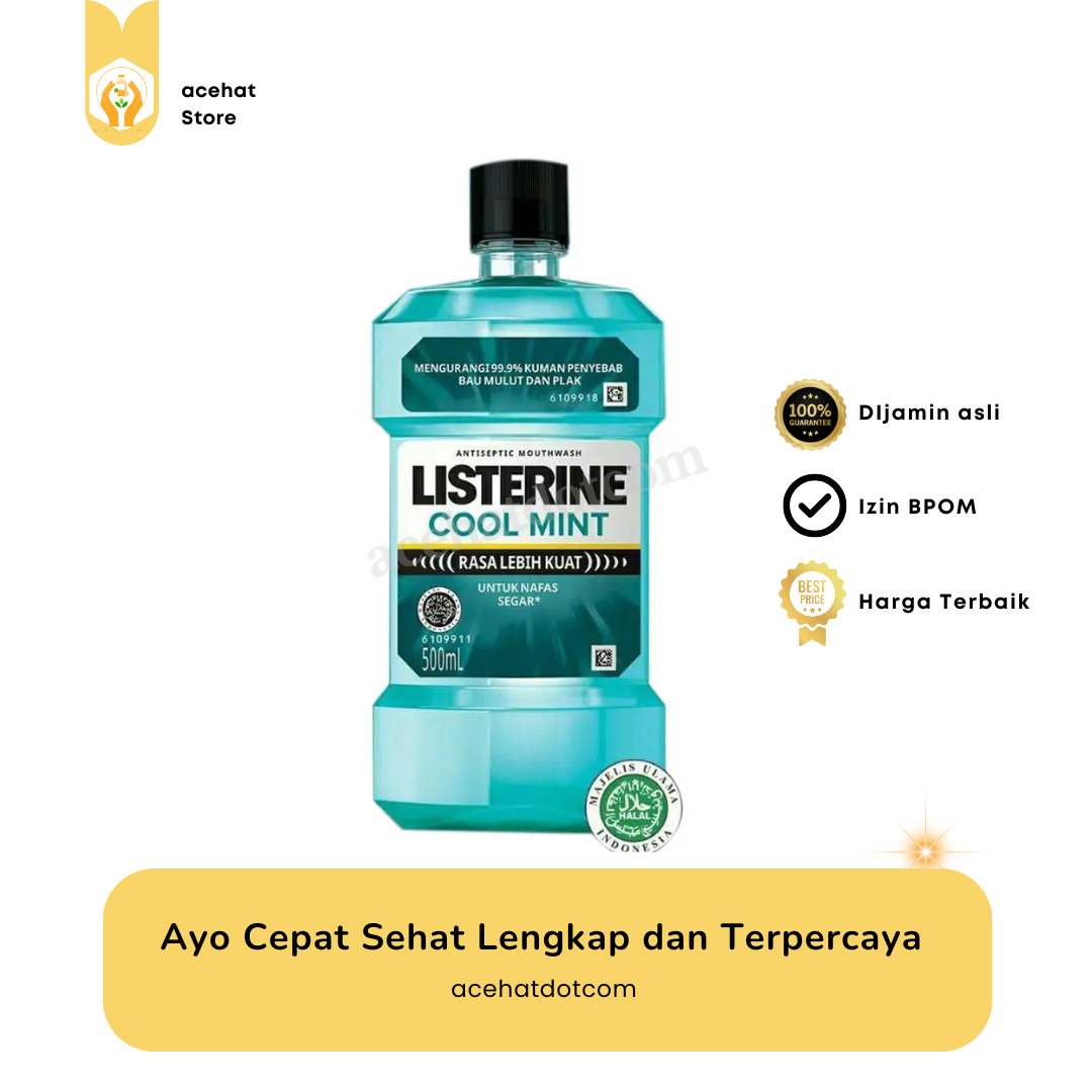 LISTERINE COOL MINT 500 ML