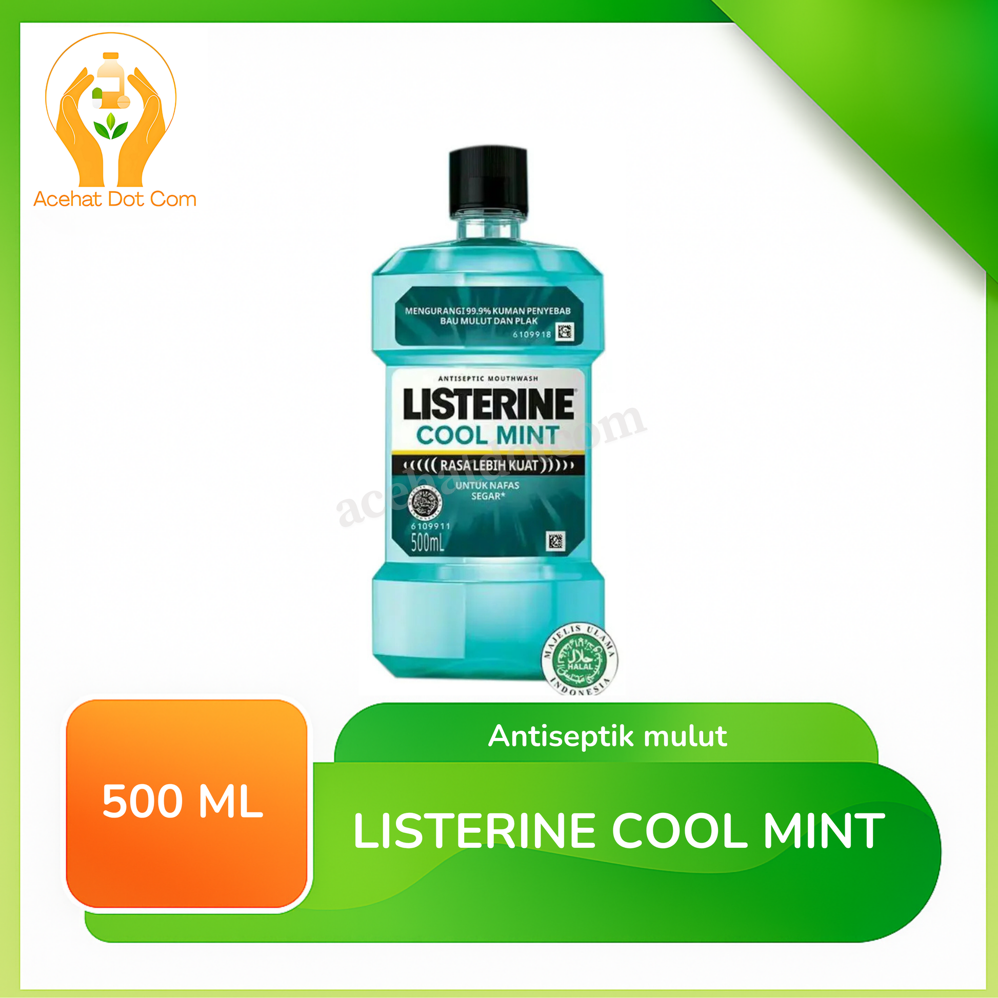LISTERINE COOL MINT 500 ML
