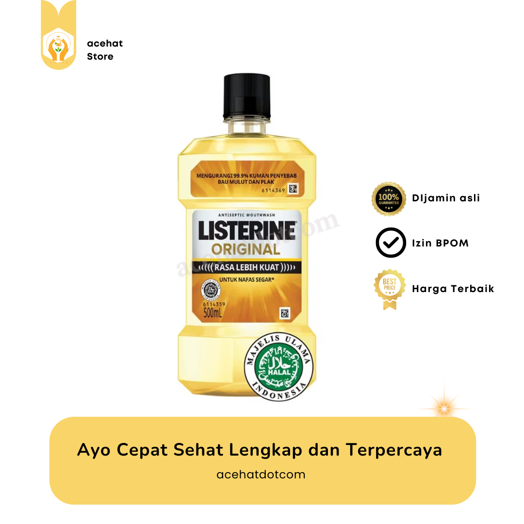 LISTERINE ORIGINAL 500 ML
