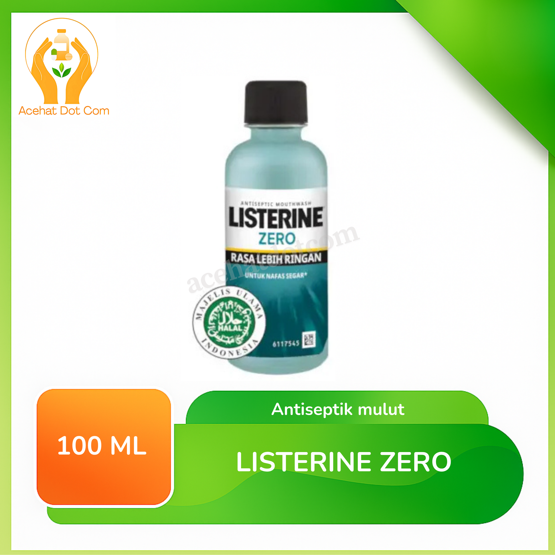 LISTERINE ZERO 100 ML