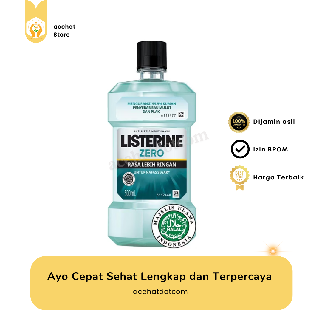 LISTERINE ZERO 500 ML