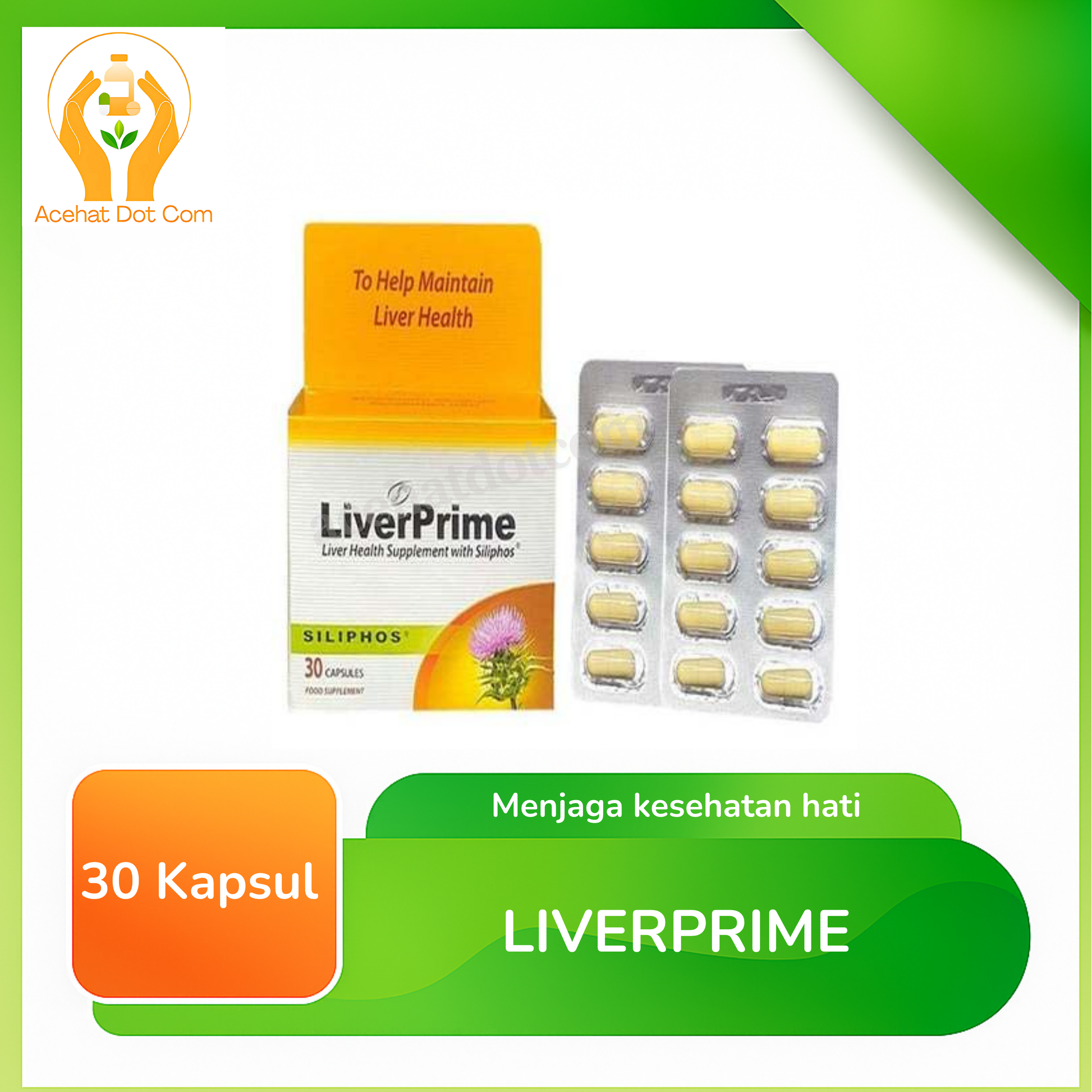 LIVERPRIME 30 KAPSUL 