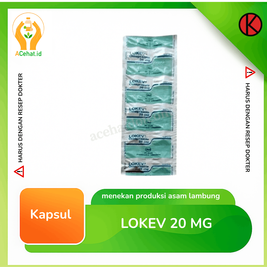 Lokev 20 mg Kapsul