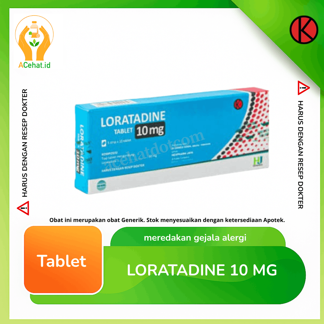 Loratadine 10 mg 10 Tablet