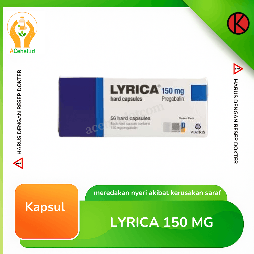 Lyrica 150mg 14 Kapsul