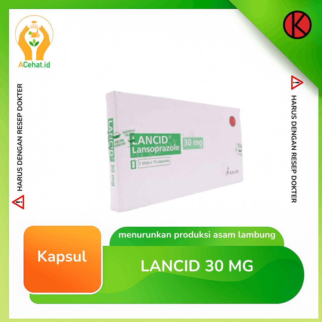 Lancid 30 mg Kapsul