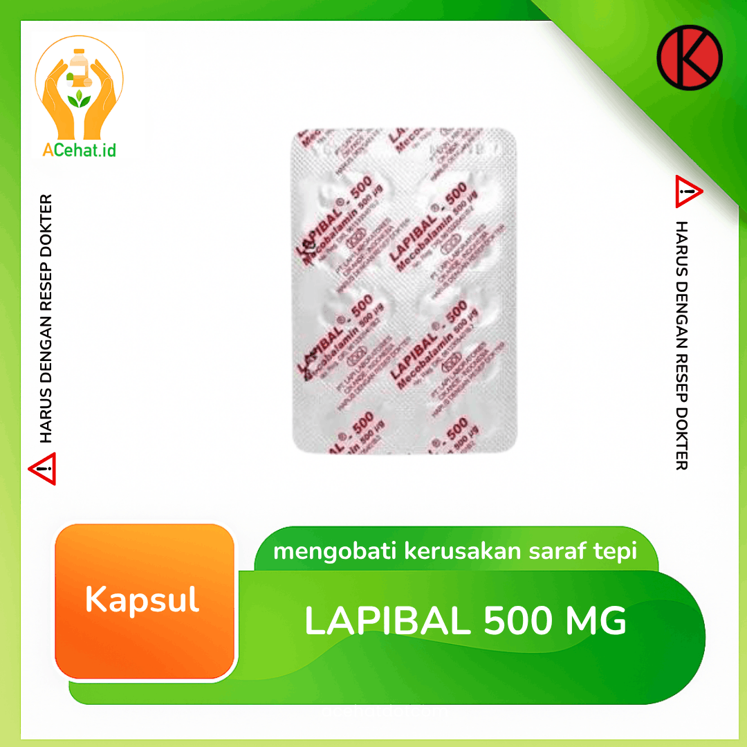 Lapibal 500 mcg 10 Kapsul