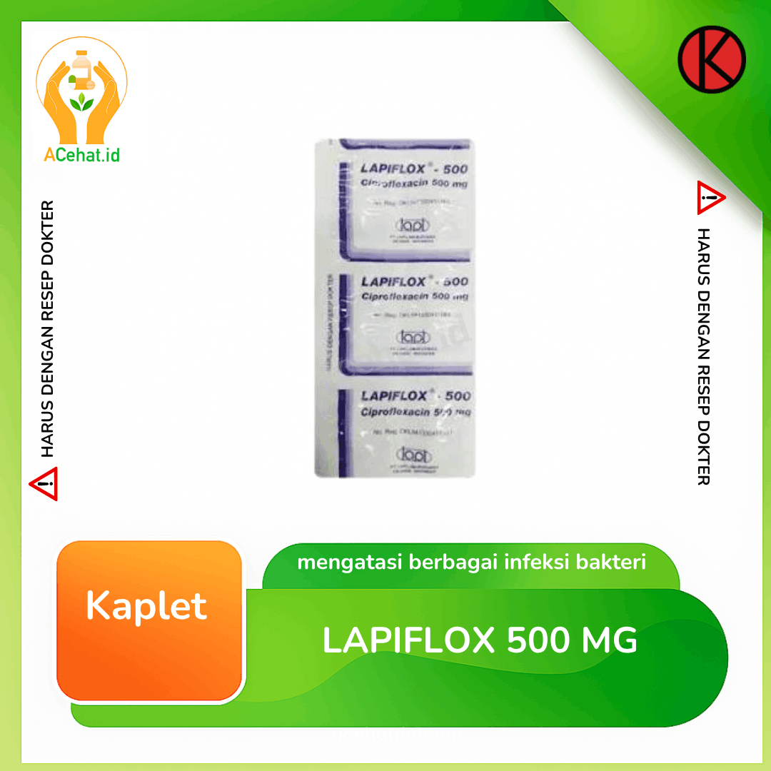 Lapiflox 500 mg Kaplet