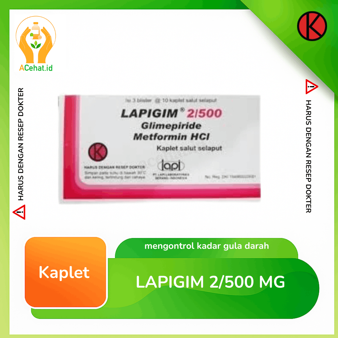 Lapigim 2/500 mg Kaplet